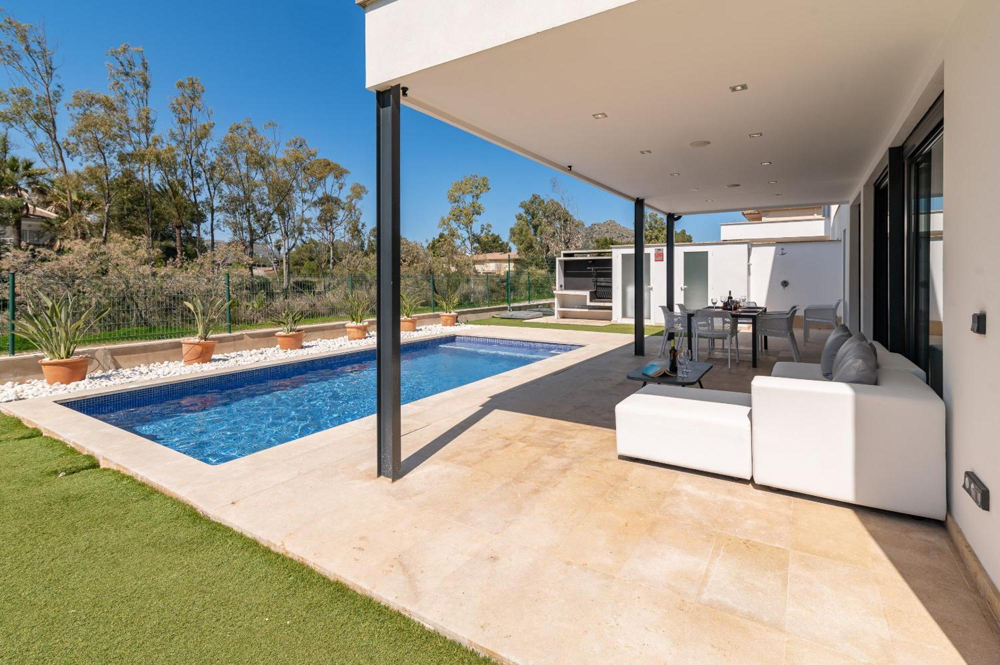 Beach Villa Cosins 1 Mel By Sealand Villas 阿尔库迪亚 外观 照片